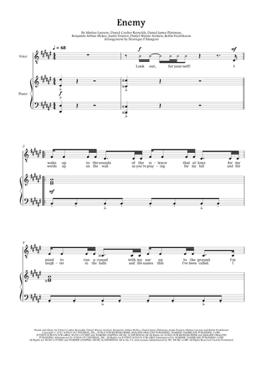 Enemy (arr. Henrique F Mangoni)