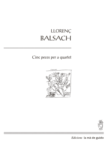 Cinc peces per a quartet
