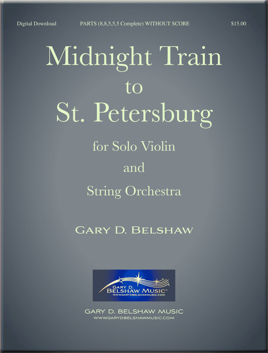 Midnight Train to St. Petersburg PARTS 88555