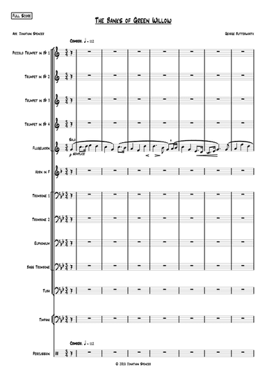 The Banks of Green Willow - Brass Ensemble (arr. Jonathan Spencer)