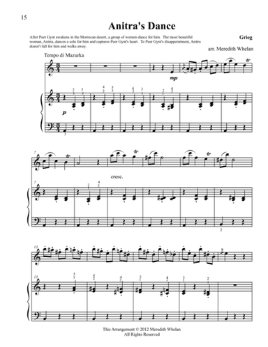 Classical Duets for Flute & Piano:  Anitra's Dance (arr. Meredith Whelan)