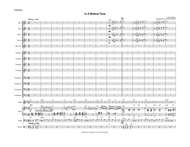 In A Mellow Tone (arr. Dean Mounts)
