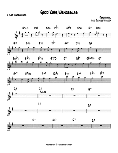 Good King Wenceslas (arr. George Warren)