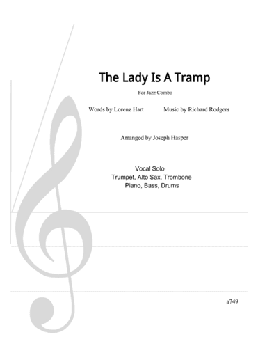 The Lady Is A Tramp (arr. Joseph Hasper)