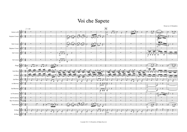 Voi Che Sapete (Say ye Who Borrows) from the Marriage of Figaro - Cornet Solo (arr. Shaun Humphries)