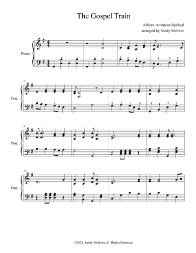 The Gospel Train (arr. Sandy McIntire)