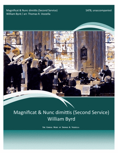 Magnificat & Nunc dimittis, Second Service (SATB) (arr. Thomas R. Vozzella)
