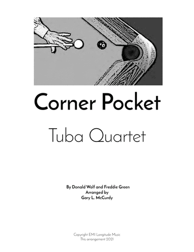 Corner Pocket (arr. Gary McCurdy, The Tubador)