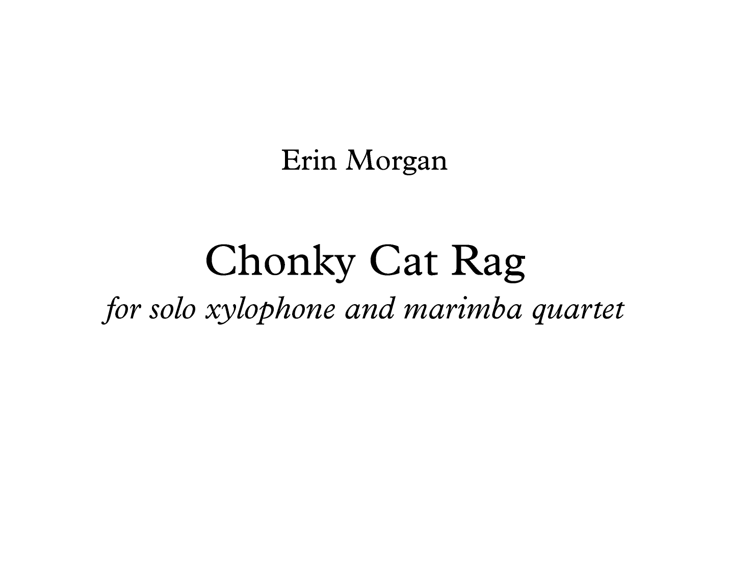 Chonky Cat Rag
