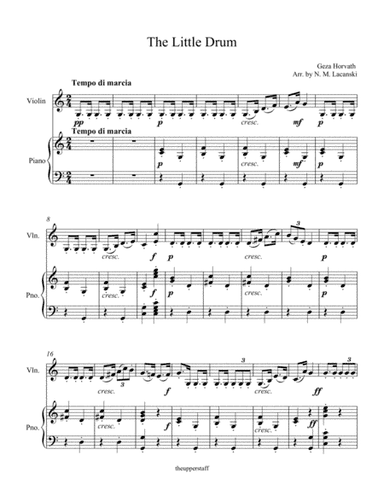 The Little Drum (arr. Nick Lacanski)