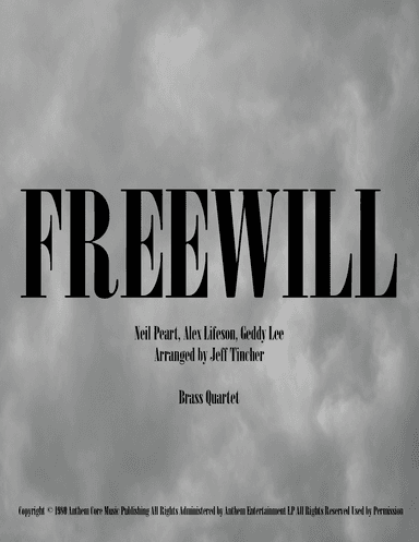 Freewill (arr. Jeff Tincher)