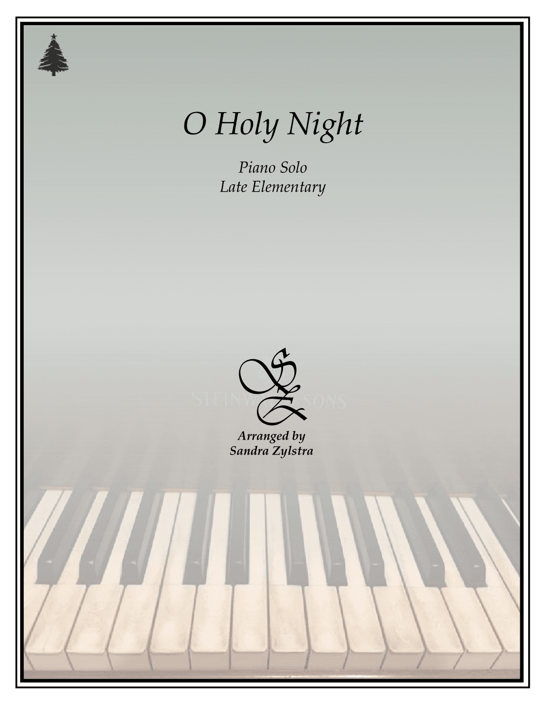 O Holy Night (late elementary piano solo) (arr. Sandra Zylstra)
