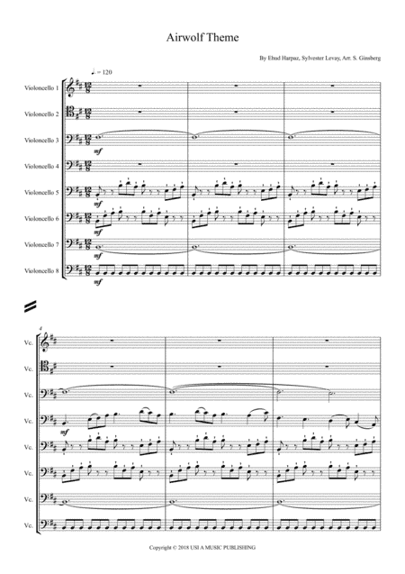 Airwolf Theme (arr. Samara Ginsberg)
