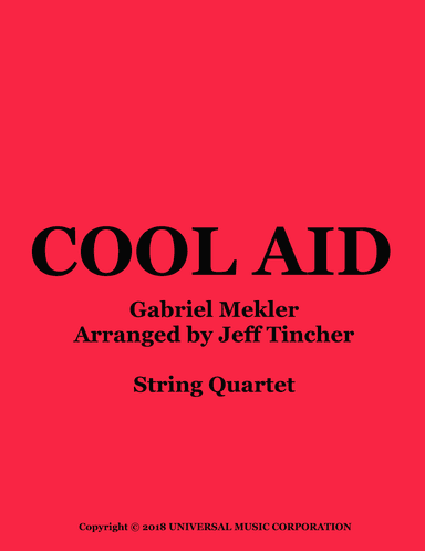 Cool Aid (arr. Jeff Tincher)