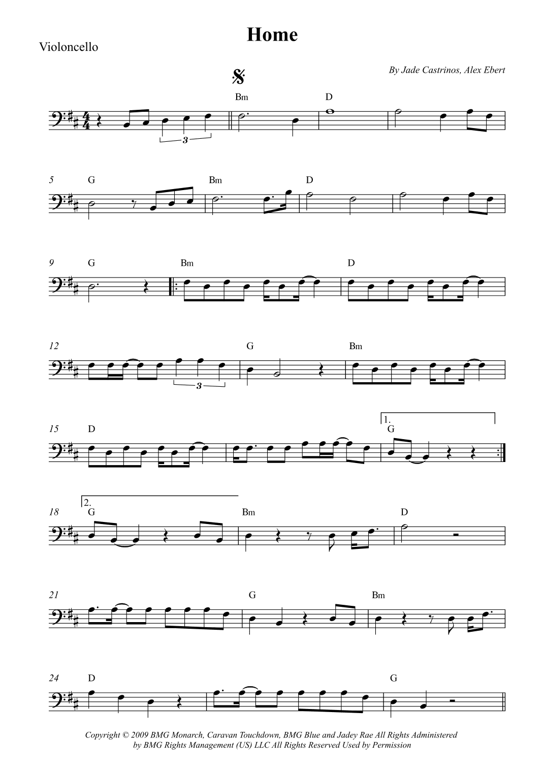 Home (arr. Wesley S. SIlva)