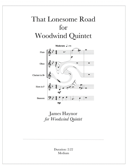 That Lonesome Road (arr. James Haynor)