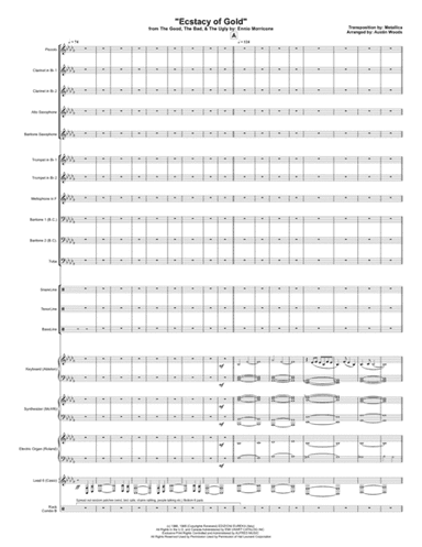 The Ecstasy Of Gold from THE GOOD, THE BAD AND THE UGLY (arr. Austin Woods)