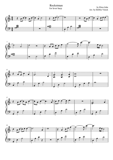 Rocketman (arr. Debbie Vinick)