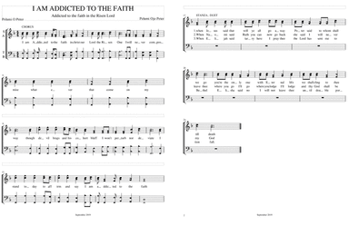I am addicted to the Faith