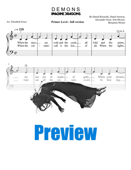 Demons (arr. Elizabeth Essex)