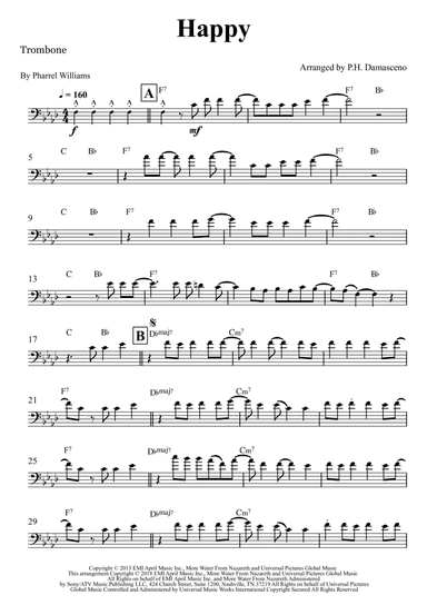 Happy (arr. P.H. Damasceno)