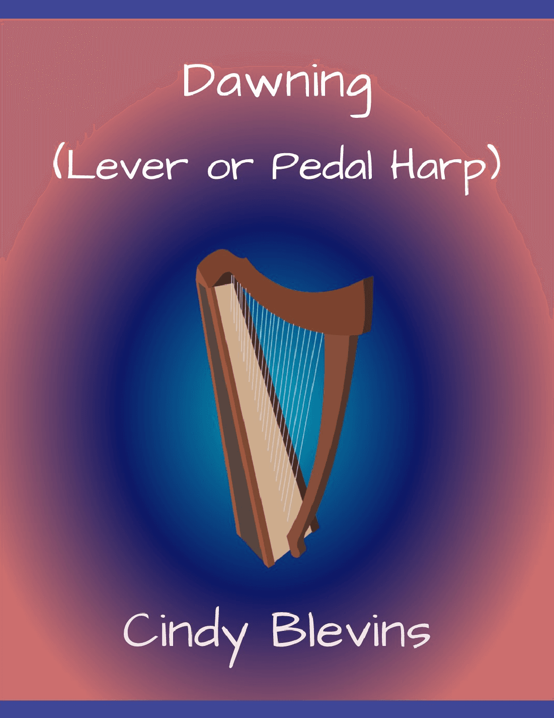 Dawning, original solo for Lever or Pedal Harp