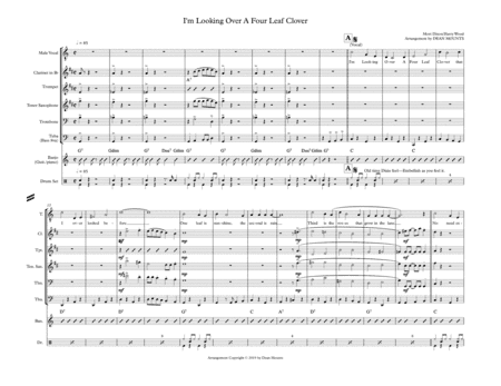 I'm Looking Over A Four Leaf Clover (arr. Dean Mounts)