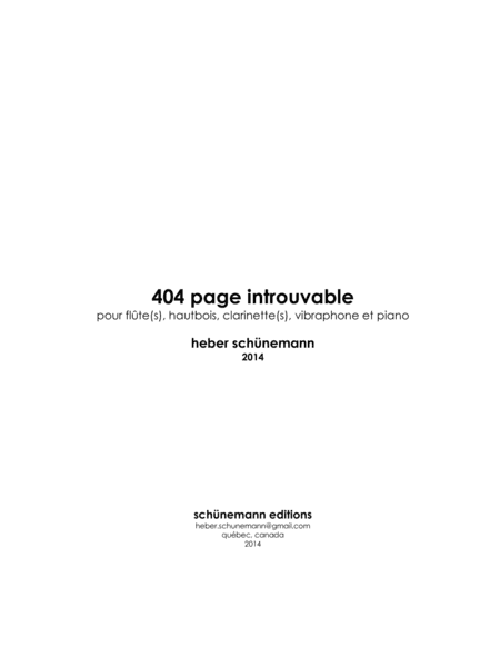 404 page not found