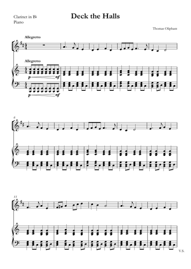 Deck the Halls (arr. SMMUS)