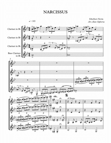 Narcissus (arr. Alan Ogborne)