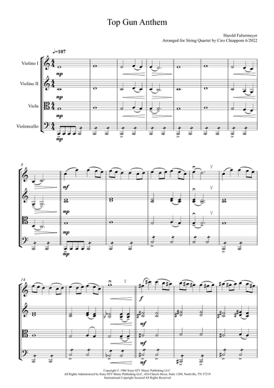 Top Gun Anthem (arr. Ciro Chiapponi)