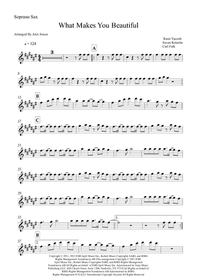 What Makes You Beautiful (arr. Alex Souza)