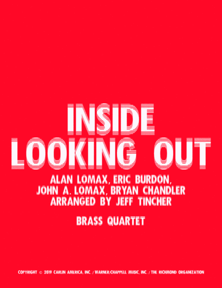 Inside - Looking Out (rosie) (arr. Jeff Tincher)