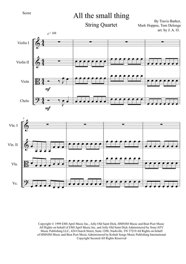All The Small Things (arr. José angel Ortiz ramirez)