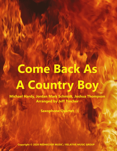 Comeback As A Country Boy (arr. Jeff Tincher)
