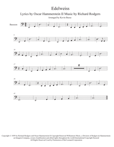 Edelweiss (arr. Kevin Busse)