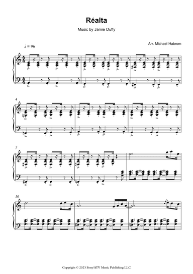 Réalta (arr. Michael Habrom)