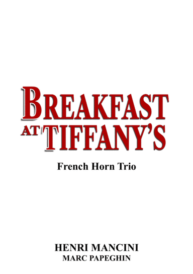 Breakfast At Tiffany's (arr. Marc Papeghin)