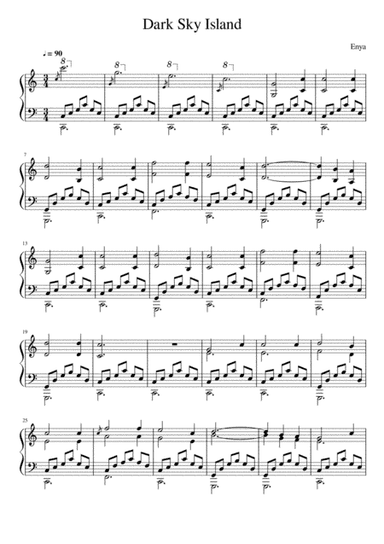 Dark Sky Island (arr. Maciej Gałązka)