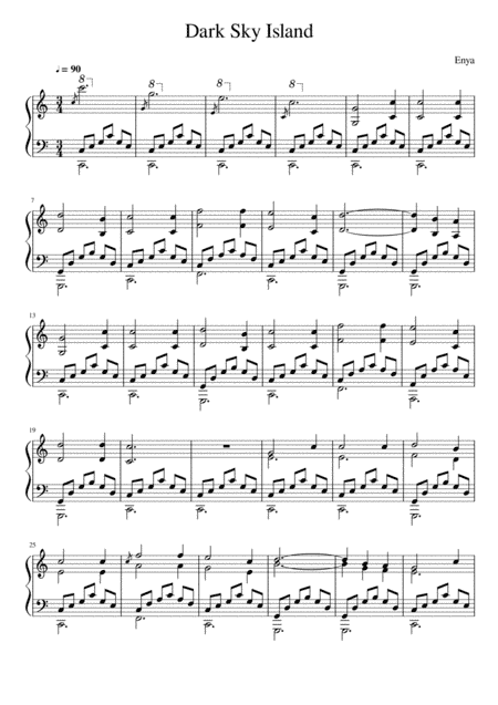 Dark Sky Island (arr. Maciej Gałązka)