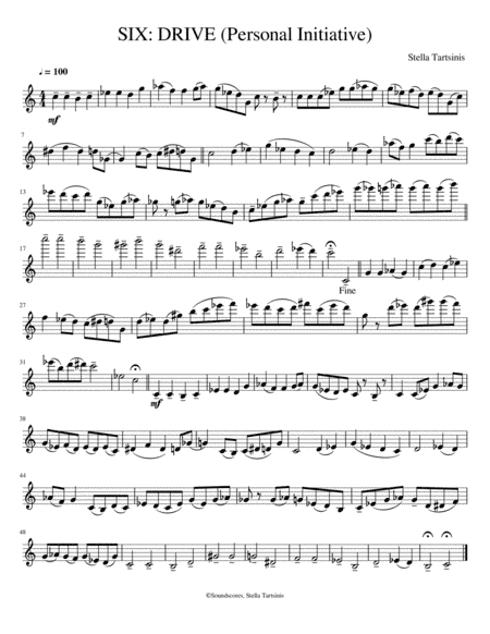 Drive for Solo Flute