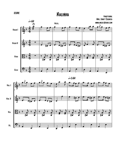 Kalinka (arr. Ionut Cosarca)