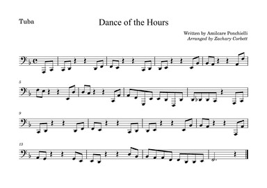 Dance of the Hours (arr. Zachary Corbett)