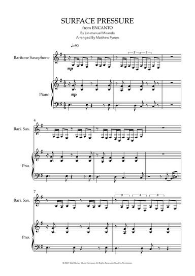 Surface Pressure (arr. Matthew pyeon)