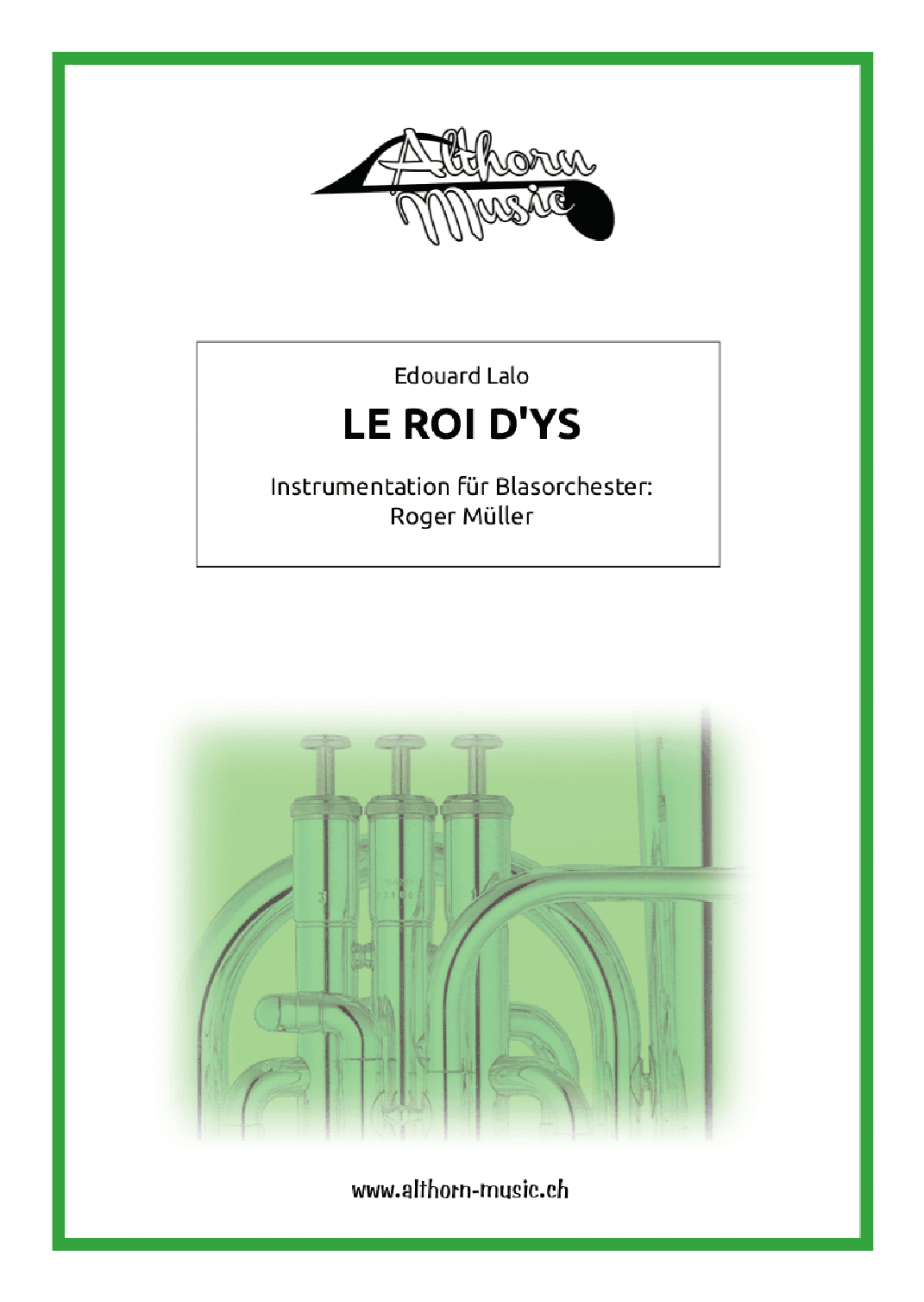 Le Roi d'Ys (arr. Roger Müller)