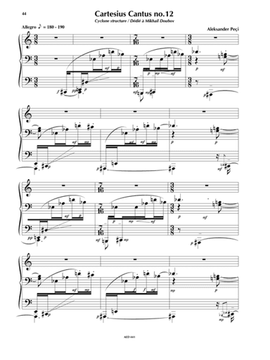 Cartesius cantus no 12