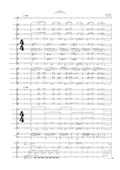 La La La (arr. Juan Villodre)