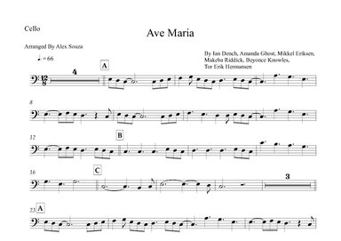Ave Maria (arr. Alex Souza)