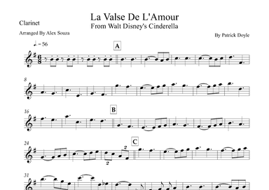 La Valse De L'amour (arr. Alex Souza)