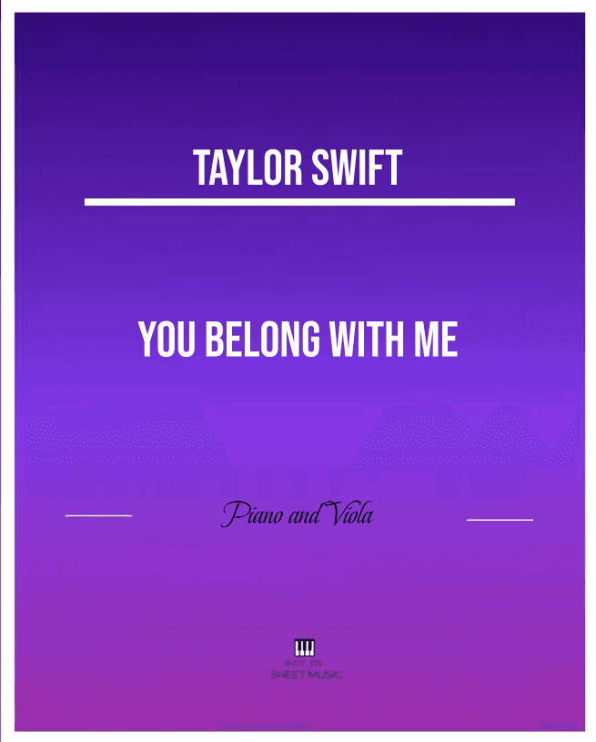 You Belong With Me (arr. ANDRE LAITANO)